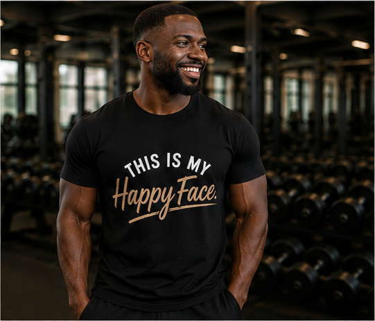 This Is My Happy Face T-Shirt