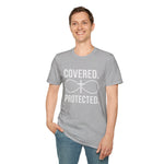 Covered Protected Unisex Tee — Bold Faith Shirt, Christian Statement Tee | Plainly Said