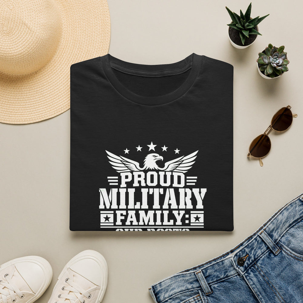 Proud Military Family - Our Roots Run Deep Tee