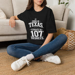 Born In Texas Forged In 107 Degrees Tee