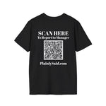 Don't Like My Attitude? Report It to My Manager Unisex Tee — Funny Sarcastic Shirt | Plainly Sai