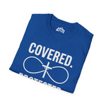 Covered Protected Unisex Tee — Bold Faith Shirt, Christian Statement Tee | Plainly Said
