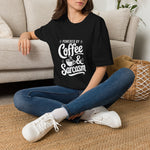 Powered By Coffee & Sarcasm T-Shirt | Witty Tee