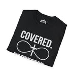 Covered Protected Unisex Tee — Bold Faith Shirt, Christian Statement Tee | Plainly Said