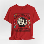 Slick’s Pool Room – 8 Ball Speaking Tee