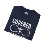 Covered Protected Unisex Tee — Bold Faith Shirt, Christian Statement Tee | Plainly Said