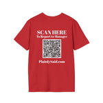 Don't Like My Attitude? Report It to My Manager Unisex Tee — Funny Sarcastic Shirt | Plainly Sai
