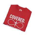 Covered Protected Unisex Tee — Bold Faith Shirt, Christian Statement Tee | Plainly Said