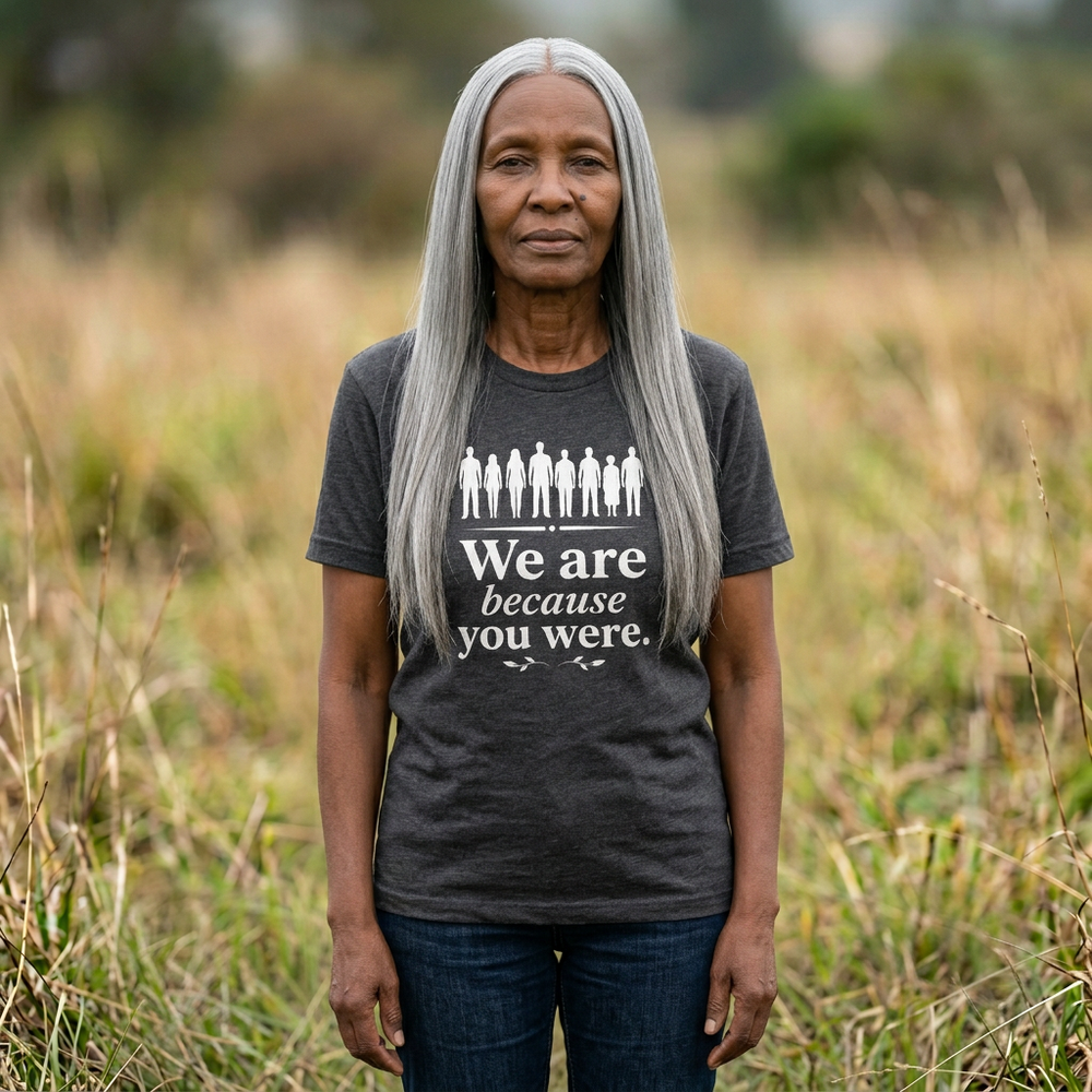 We Are Because You Were — Memorial Collection Tee