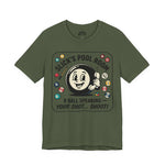 Slick’s Pool Room – 8 Ball Speaking Tee