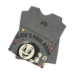 Slick’s Pool Room – 8 Ball Speaking Tee
