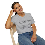 Wisdom Is Chasing You… But You’re Clearly Faster – Witty Statement Tee