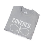 Covered Protected Unisex Tee — Bold Faith Shirt, Christian Statement Tee | Plainly Said