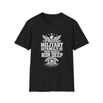 Proud Military Family - Our Roots Run Deep Tee