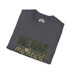 He Has My Heart – Support the Troops Tee